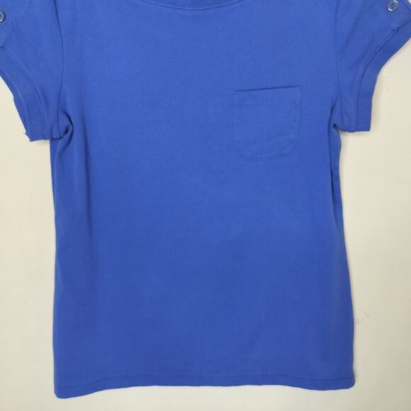 Talbots Stretch Weekend Tee Shirt - Picture 4 of 8